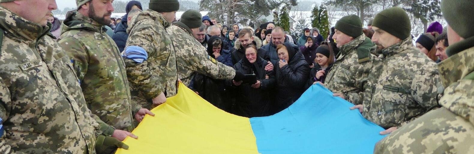 На Тернопільщині в останню дорогу провели загиблого Героя Сергія Балагуду