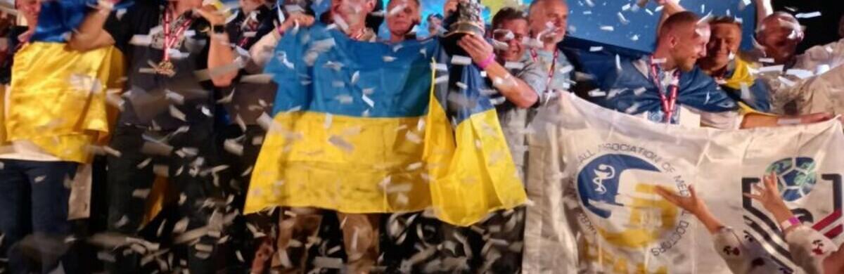 Медик з Тернопільщини здобув перемогу на Чемпіонаті світу з футболу серед лікарів