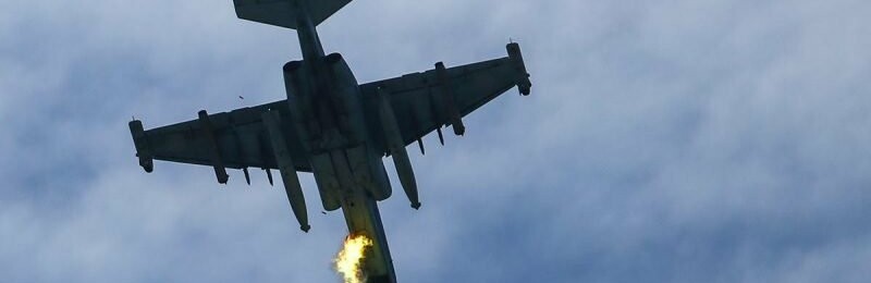На Росії впав штурмовик Су-25