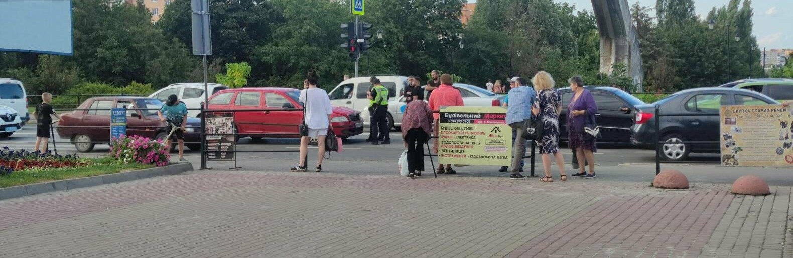 ДТП на Східному: не розминулись два автомобілі