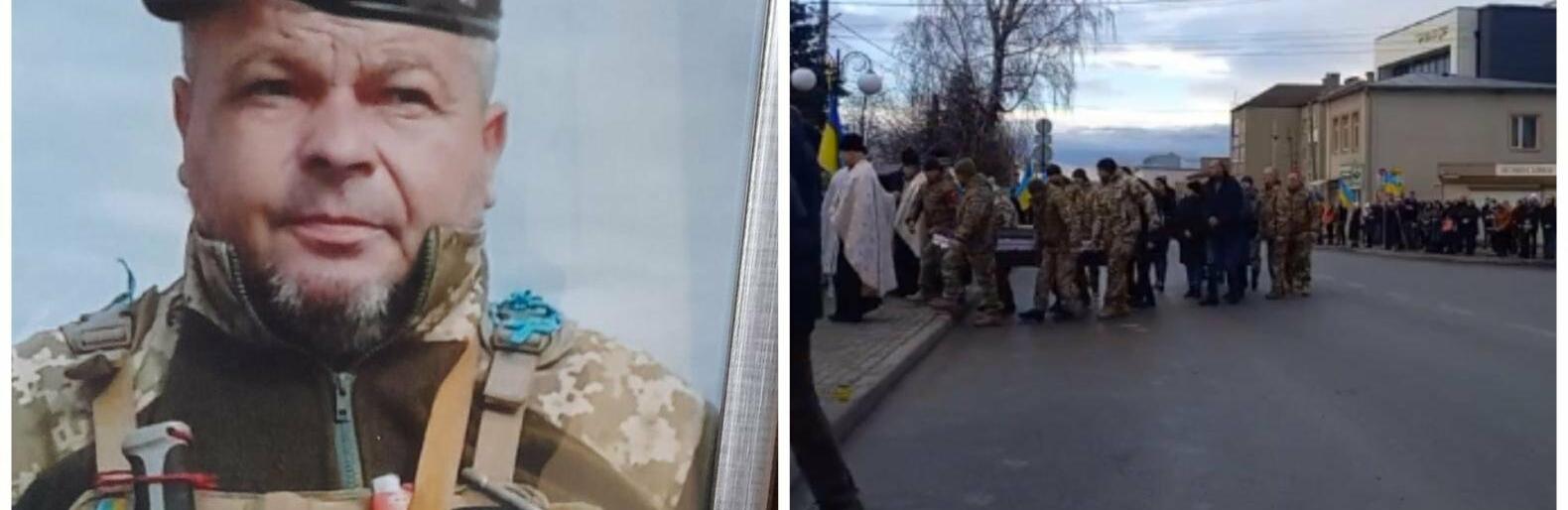 На Тернопільщині зустріли тіло загиблого воїна Василя Літвінова