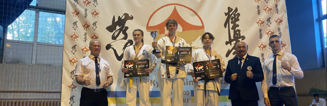 Тернопільські спортсмени здобули три медалі на Чемпіонаті України з кіокушин БуДо карате