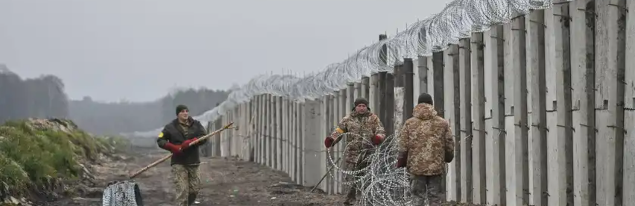 Україна зводить стіну на кордоні з Білоруссю