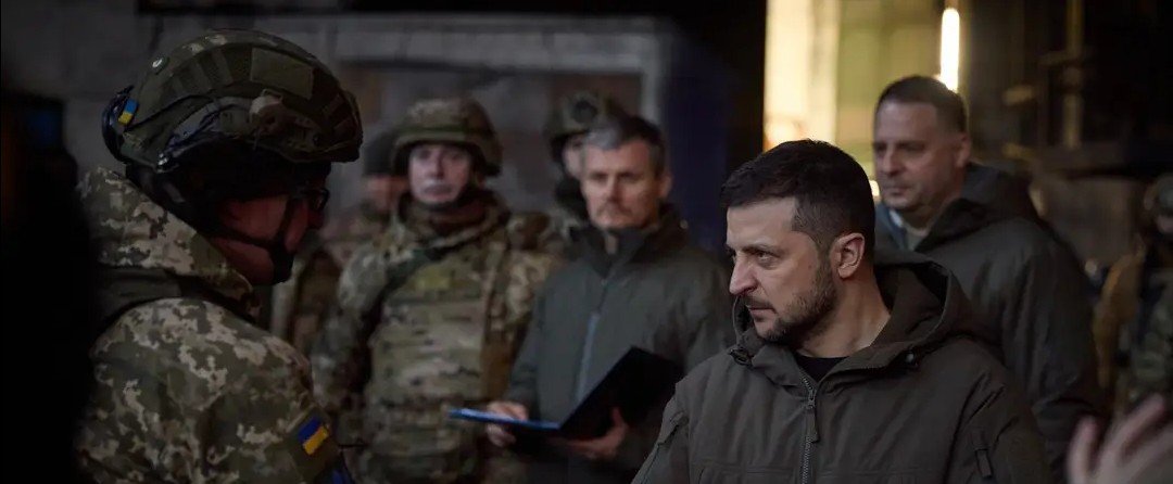Фортеця Бахмут: з'явилися фото візиту Зеленського на Донеччину