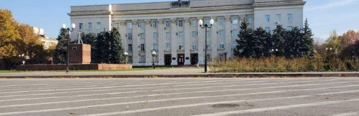 З адмінбудівель на Херсонщині зник російський триколор 