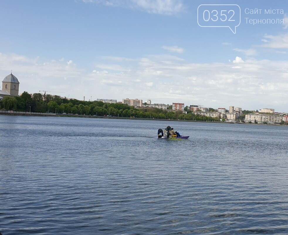 Вперше на Тернопільському ставі провели біологічне очищення суспензією хлорели (ФОТО), фото-4