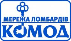 Логотип - Комод, мережа ломбардів, автоломбард Тернопіль