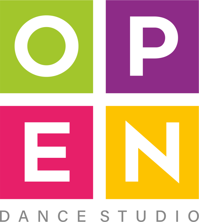 Логотип - Танцювальна та фітнес студія "OPEN" Тернопіль