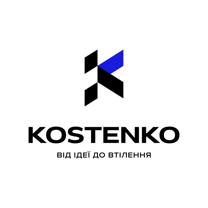 Логотип - KOSTENKO - ремонтні роботи, ремонт квартир, офісів, будинків, монтаж підлоги Тернопіль