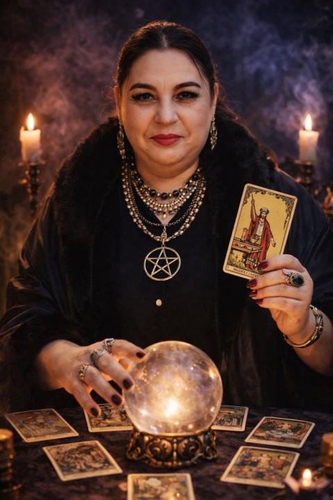 Логотип - Султана - Цілителька, Провидиця, Таролог, Знахарка