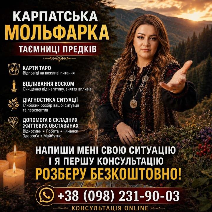 Логотип - Біла Магія Екстрасенс Марія Таролог Ворожіння Злиття ВОСКУ online