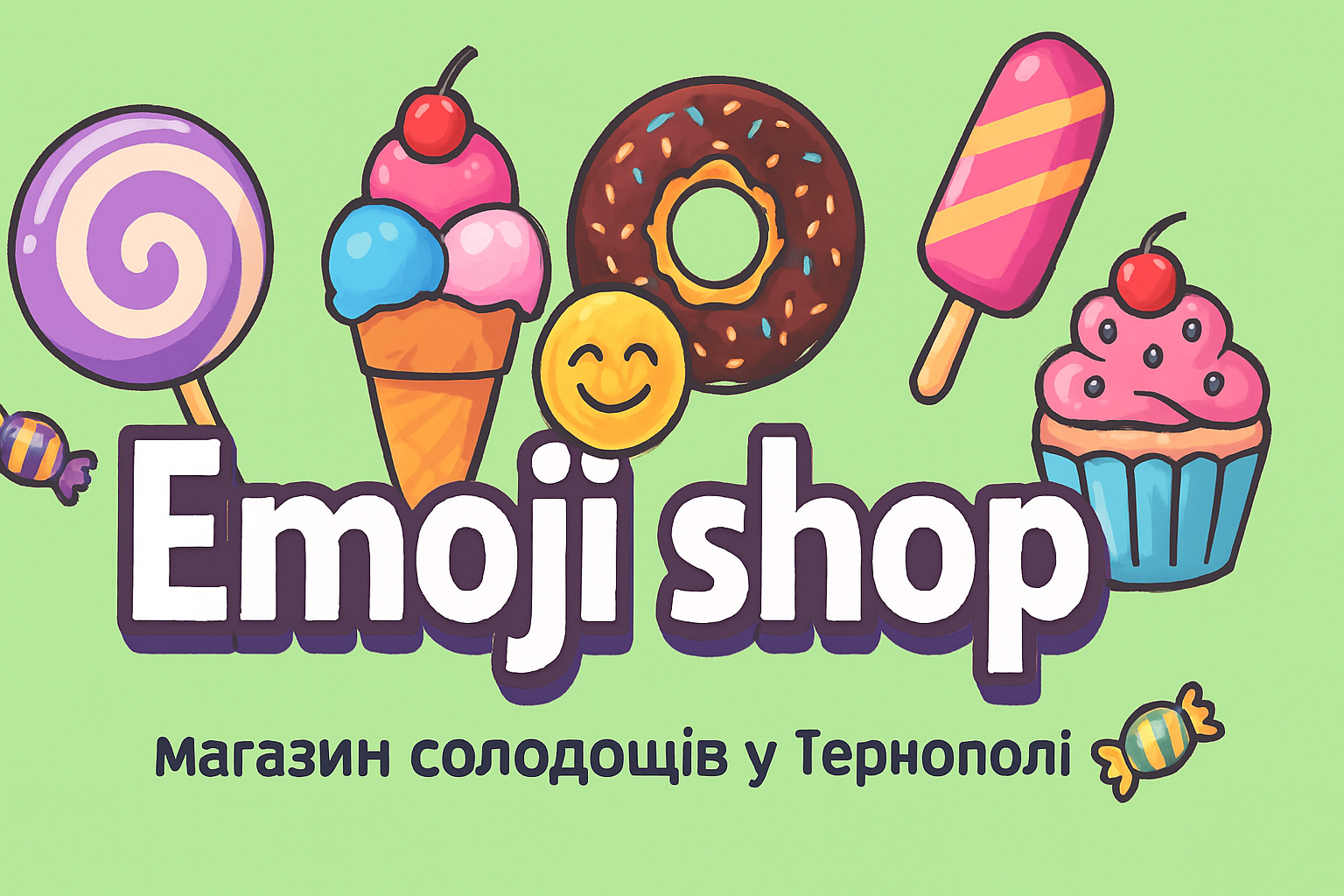 Емоджі шоп - магазин солодощів в Тернополі, фото-1 Емоджі шоп - магазин солодощів в Тернополі, фото-1