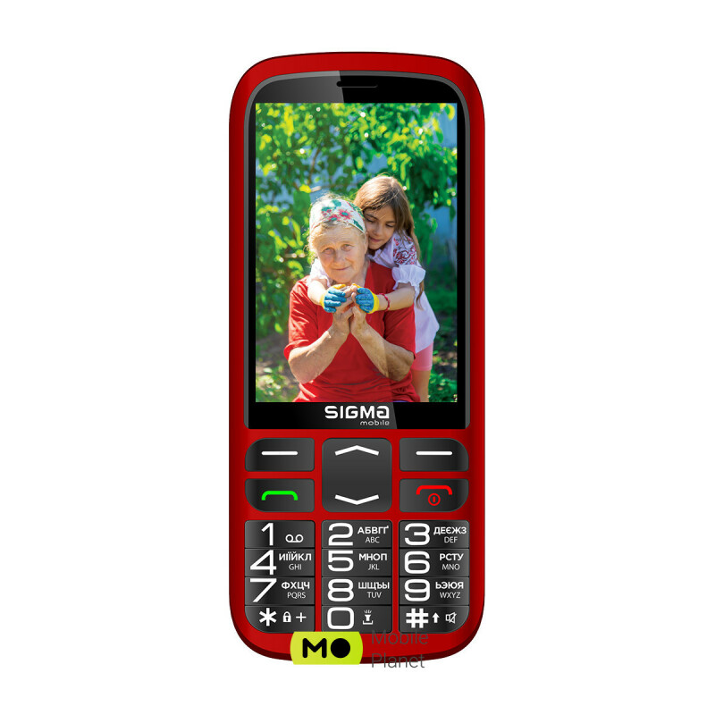 Sigma mobile Comfort 50 Optima Type-C Red