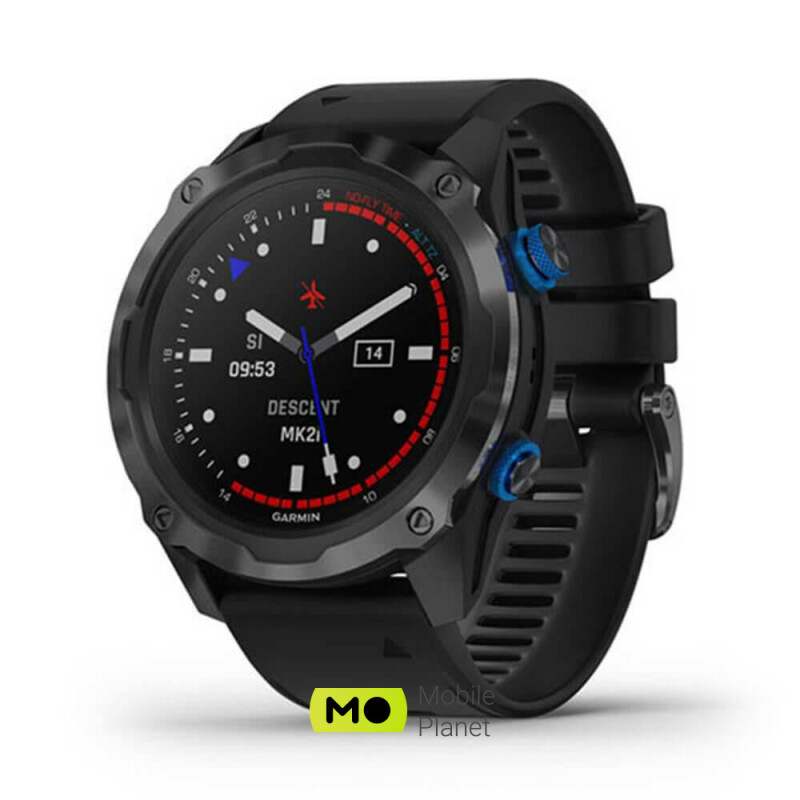 Garmin Descent Mk2i Titanium Carbon Gray DLC with Black Band (010-02132-01/11)