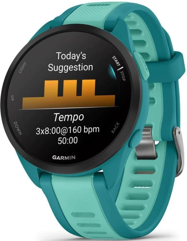 Смарт-часы Garmin Forerunner 165 Music Turquoise/Aqua (010-02863-32/B2) - Зображення 1