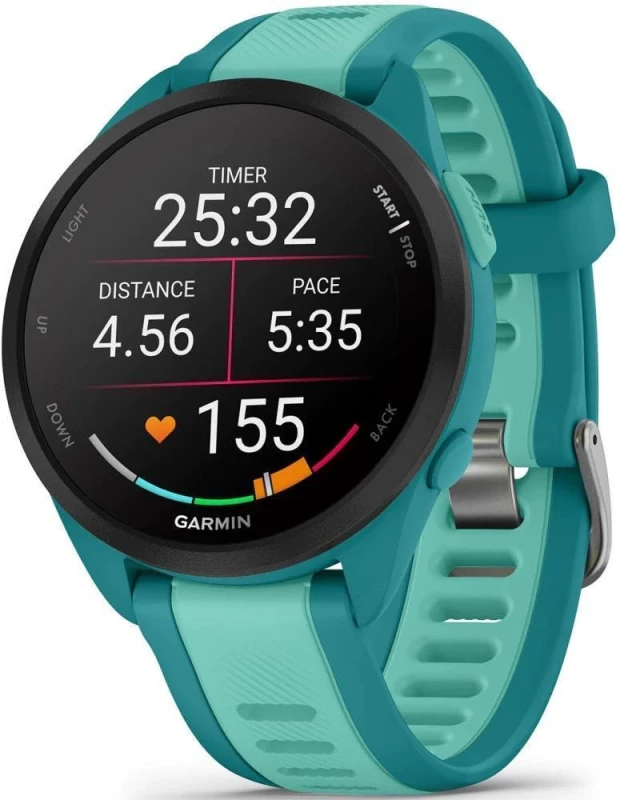 Смарт-часы Garmin Forerunner 165 Music Turquoise/Aqua (010-02863-32/B2) - Зображення 2