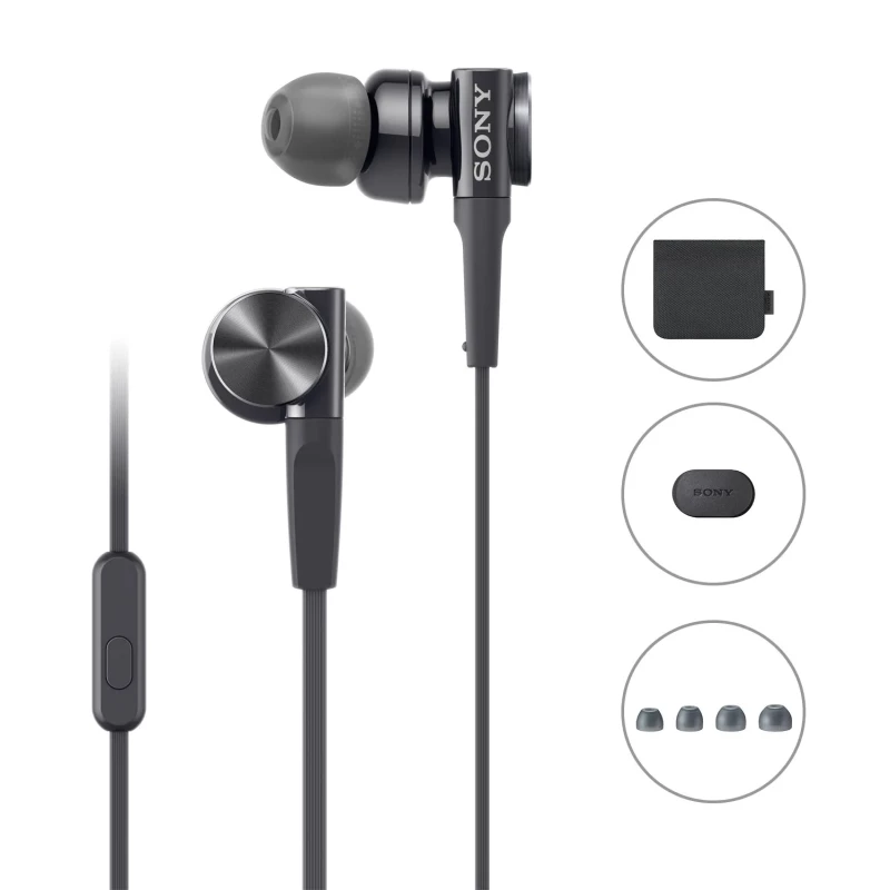Sony MDR-XB75AP Black - Зображення 4
