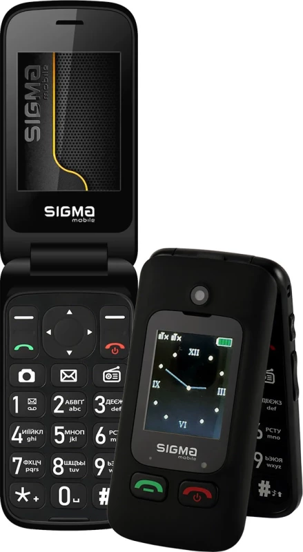Sigma mobile Comfort 50 Shell Duo Type-C Black (4827798212318) (UA)