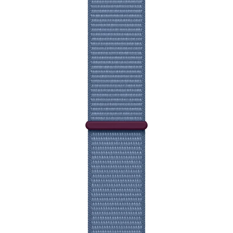 Apple Watch Series 9 GPS 41mm Silver Aluminum Case with Winter Blue Sport Loop (MR923) - Зображення 2