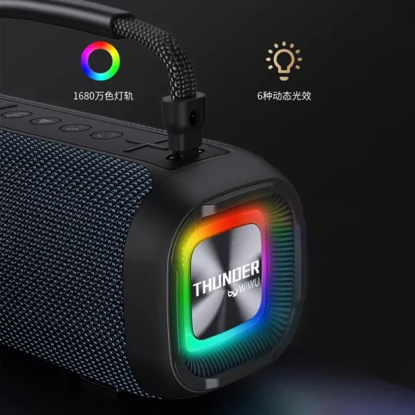 WiWU Wireless Speaker P17 Black - Зображення 1