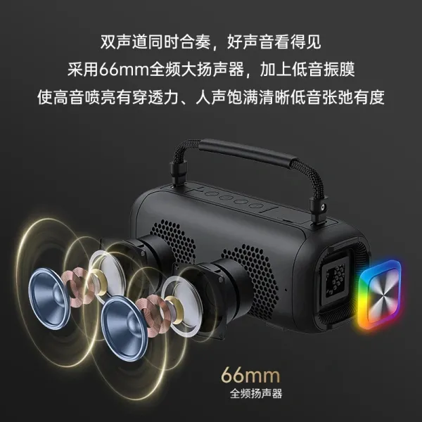 WiWU Wireless Speaker P17 Black - Зображення 2