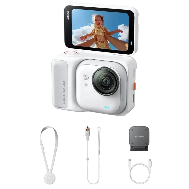 Insta360 GO Ultra Standard Bundle White (CINSABEA_GOULTRA01) - Зображення 4