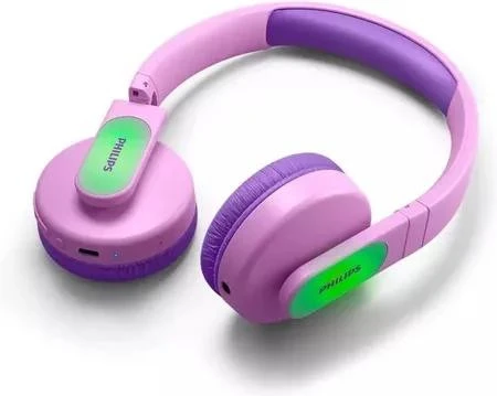 Наушники с микрофоном Philips TAK4206 Kids Pink (TAK4206PK/00) - Зображення 1