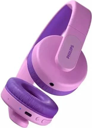 Наушники с микрофоном Philips TAK4206 Kids Pink (TAK4206PK/00) - Зображення 6