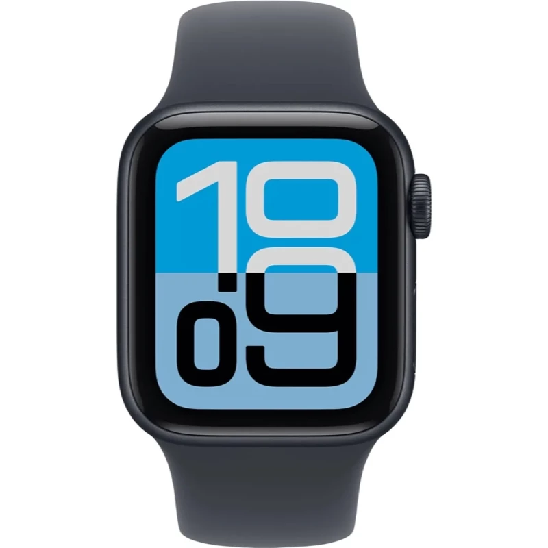 Apple Watch SE 3 GPS 40mm Midnight Alu. Case w. Midnight S. Band - S/M (MEH94) - Зображення 1