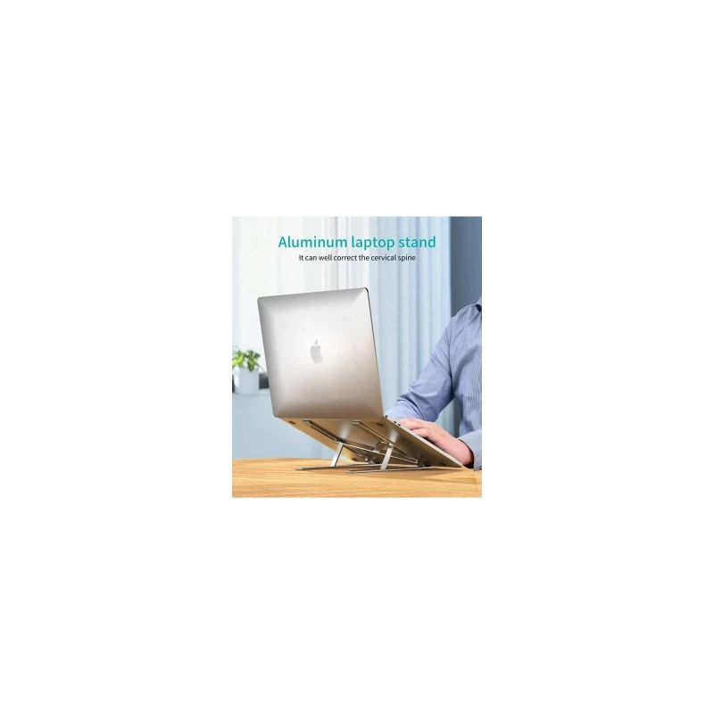 Choetech до 15", алюминий, компактная конструкция (H045-SL) - Зображення 7