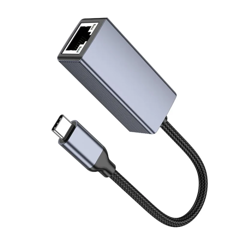 Переходник Hoco UA37 Type-C Ethernet (1000 Mbps) - Зображення 4