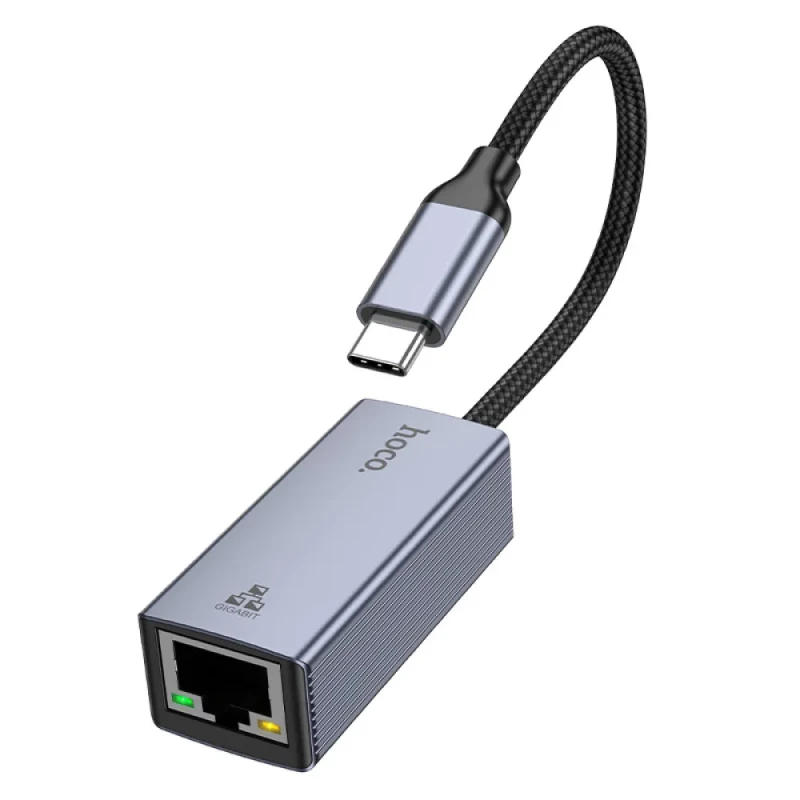 Переходник Hoco UA37 Type-C Ethernet (1000 Mbps)