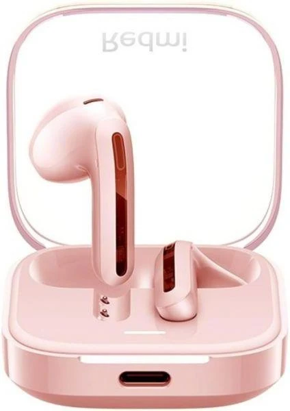 Наушники Xiaomi Redmi Buds 6 Active Transparent Pink (BHR8395GL) (EU)