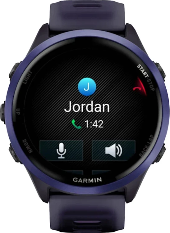 Garmin Forerunner 570 47mm Indigo Aluminium w. Translucent Imperial Purple/Indigo Band (010-02971-02/42) - Зображення 2
