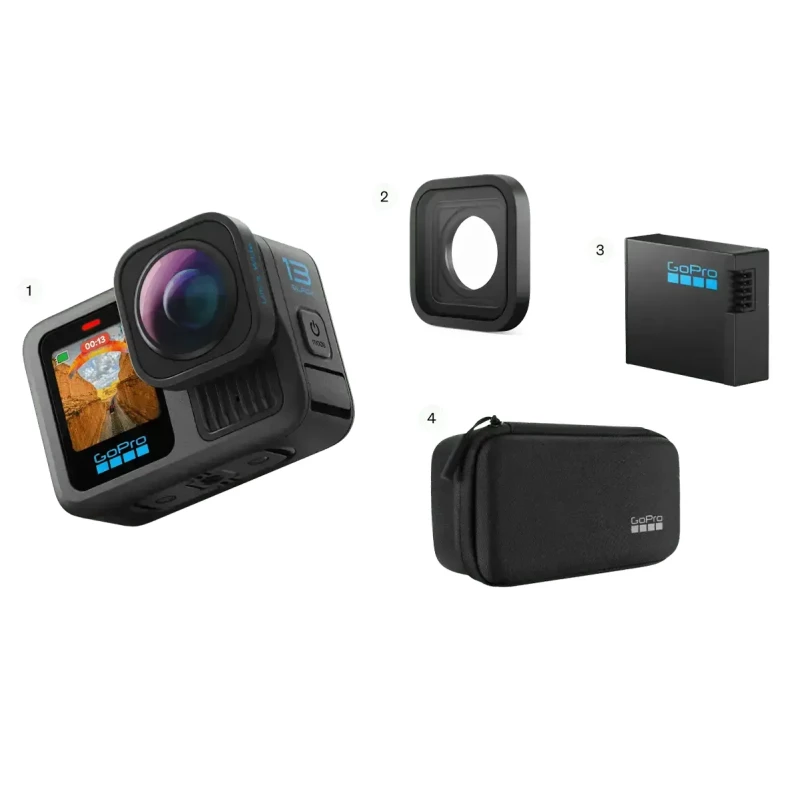 GoPro HERO13 Black Ultra Wide Edition Camera (CHDRB-133-RW) - Зображення 4