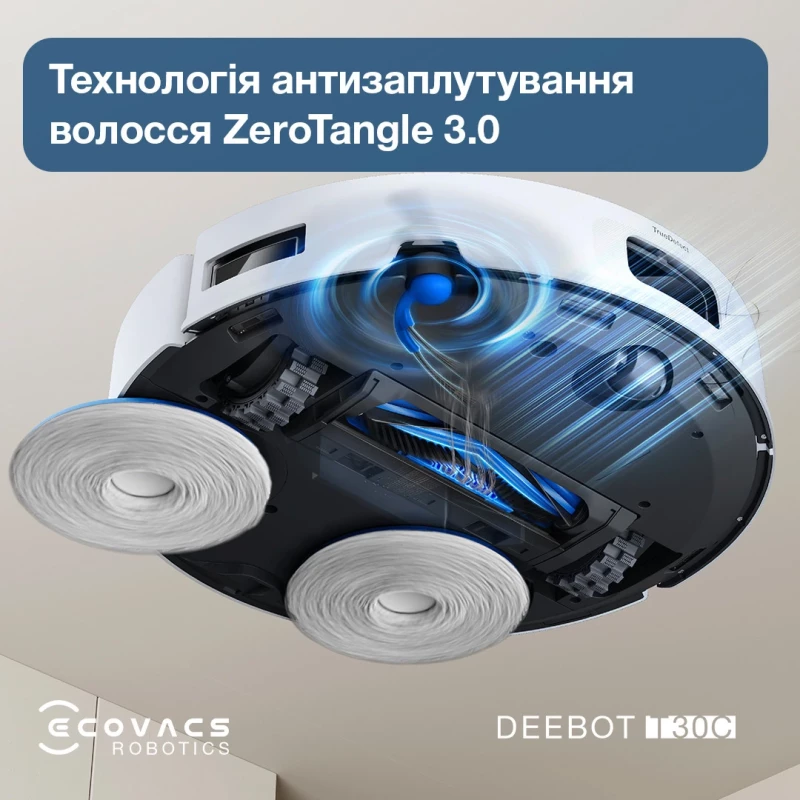 ECOVACS Deebot T30C White (DLX71 WHITE) - Зображення 4