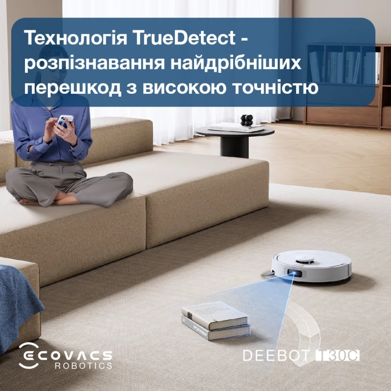 ECOVACS Deebot T30C White (DLX71 WHITE) - Зображення 5