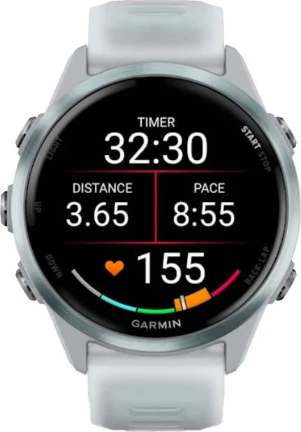 Garmin Forerunner 570 42mm Cloud Blue Aluminum w. Translucent Whitestone/Cloud Blue Band (010-02970-01) - Зображення 1