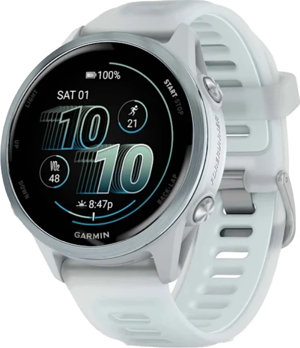 Garmin Forerunner 570 42mm Cloud Blue Aluminum w. Translucent Whitestone/Cloud Blue Band (010-02970-01)