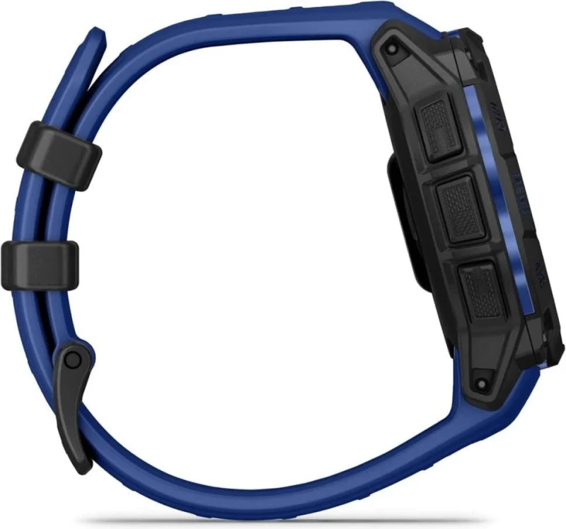 Garmin Instinct 3 45mm AMOLED Black with Blue Band (010-02936-03/43) - Зображення 1