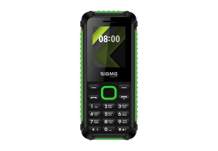 Sigma mobile X-style 18 Track black-green (UA)