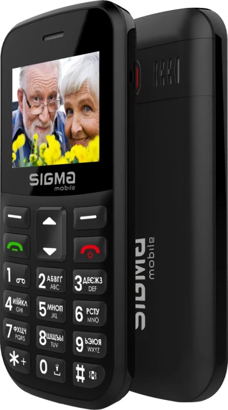 Sigma mobile Comfort 50 CF115 EASY Black (4827798585214) (UA) - Зображення 2