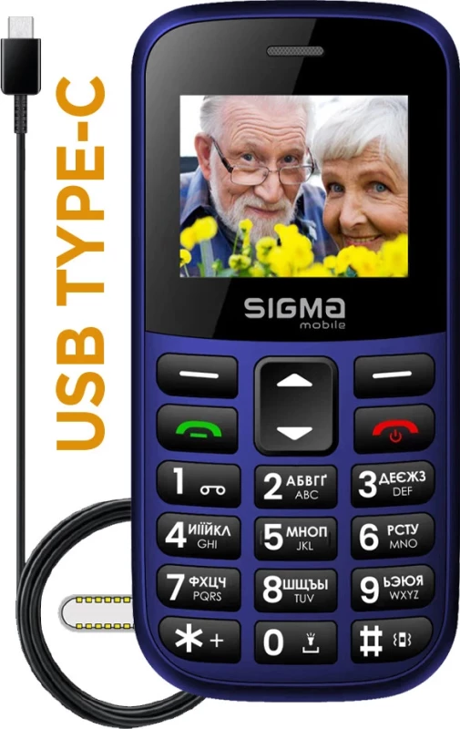 Sigma mobile Comfort 50 CF115 EASY Blue (4827798585238) (UA)