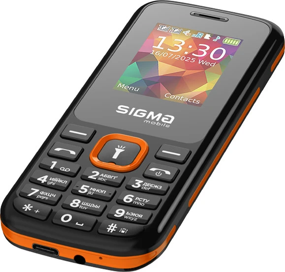 Sigma mobile X-style 171 MINI Black-orange (4827798813737) (UA) - Зображення 4