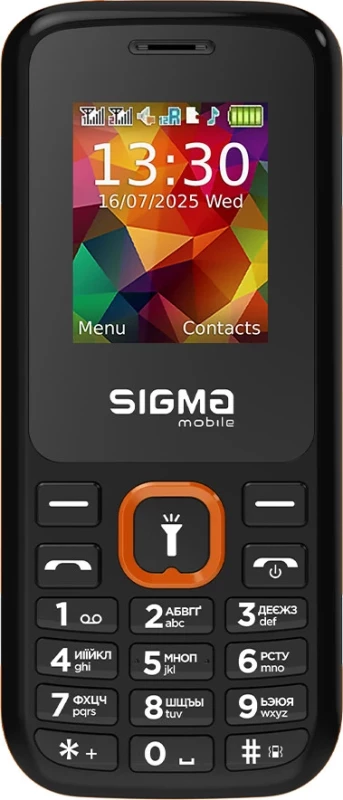 Sigma mobile X-style 171 MINI Black-orange (4827798813737) (UA)