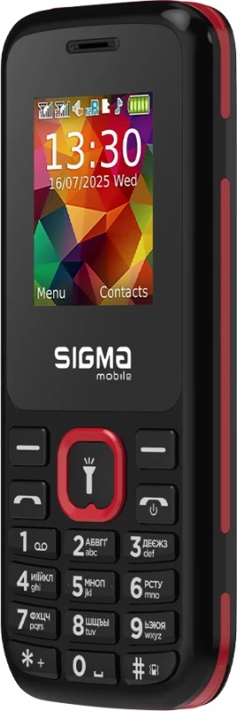 Sigma mobile X-style 171 MINI Black-red (4827798813744) (UA) - Зображення 2