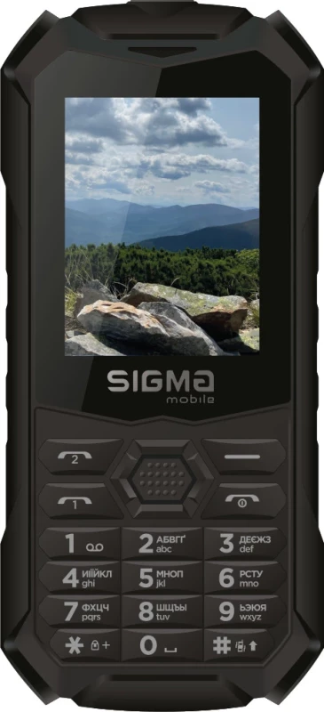 Sigma mobile X-treme PV68 Black (UA)