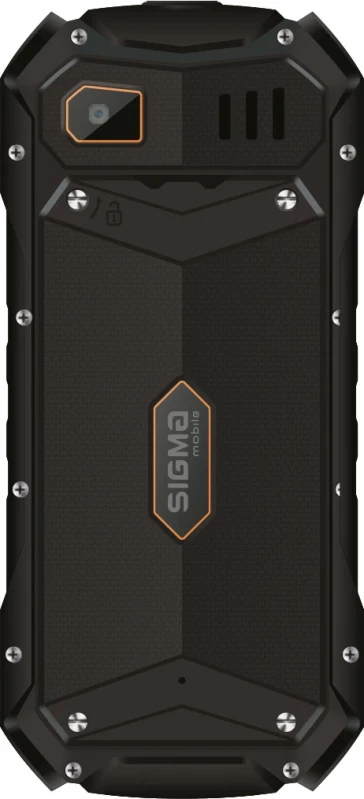 Sigma mobile X-treme PV68 Black-orange (UA) - Зображення 1