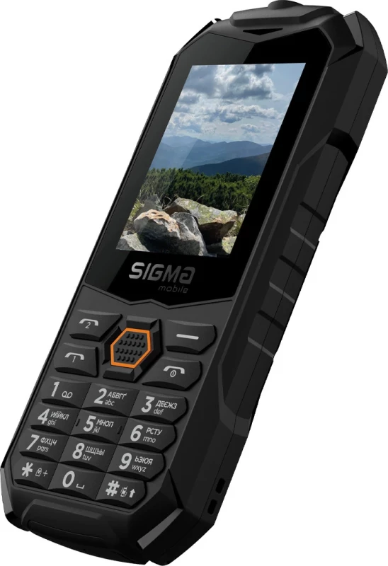 Sigma mobile X-treme PV68 Black-orange (UA) - Зображення 4