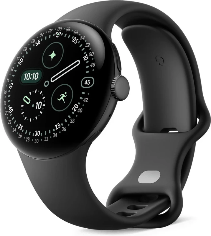 Смарт-часы Google Pixel Watch 4 41mm Wi-Fi Matte Black Aluminum case / Obsidian Active Band